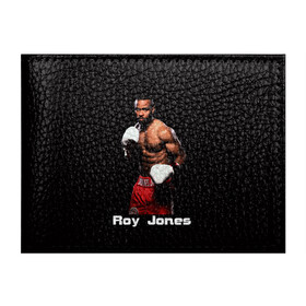 Обложка для студенческого билета с принтом Roy Jones в Курске, натуральная кожа | Размер: 11*8 см; Печать на всей внешней стороне | boxer | boxing | great boxer | roy jones | roy jones lettering | roy jones print | бокс | боксер | великий боксер | надпись roy jones | принт roy jones | рой джонс