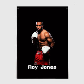 Постер с принтом Roy Jones в Курске, 100% бумага
 | бумага, плотность 150 мг. Матовая, но за счет высокого коэффициента гладкости имеет небольшой блеск и дает на свету блики, но в отличии от глянцевой бумаги не покрыта лаком | Тематика изображения на принте: boxer | boxing | great boxer | roy jones | roy jones lettering | roy jones print | бокс | боксер | великий боксер | надпись roy jones | принт roy jones | рой джонс