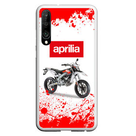 Чехол для Honor P30 с принтом Aprilia (Z) в Курске, Силикон | Область печати: задняя сторона чехла, без боковых панелей | Тематика изображения на принте: aprilia | aprilia racing | bike | moto | motocycle | sportmotorcycle | априлия | мото | мотоспорт