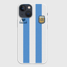 Чехол для iPhone 13 mini с принтом Джерси Марадоны с автографом в Курске,  |  | jersey | maradona | signed | автограф | аргентина | барселона | джерси | диего | марадон | марадона | марадонна | футболист