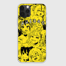 Чехол для iPhone 12 Pro Max с принтом AHEGAO в Курске, Силикон |  | Тематика изображения на принте: ahegao | banana | o face | аниме | термин | физиономия | япония