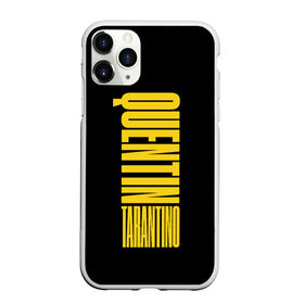 Чехол для iPhone 11 Pro матовый с принтом Quentin Tarantino в Курске, Силикон |  | quentin tarantino | tarantino | голливуд | квентин тарантино | криминально чтиво | однажды в голливуде | омерзительная восьмёрка | режиссёры | тарантино | типография