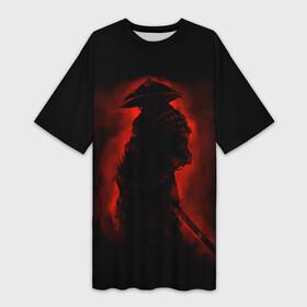 Платье-футболка 3D с принтом Samurai в Курске,  |  | Тематика изображения на принте: 2077 | art | blood | cyber | cyberpunk | dead | death | demon | japan | mask | ninja | oni | samurai | shadow | shogun | tokyo | warior | арт | воин | война | демон | катана | кибер | киберпанк | кровь | маска | мертвый | ниндзя | путь | самурай