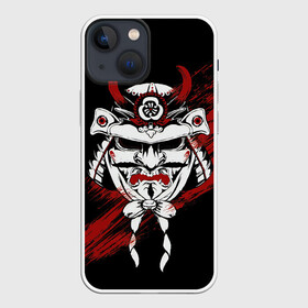 Чехол для iPhone 13 mini с принтом Самурай Маска в Курске,  |  | Тематика изображения на принте: cyberpunk 2077 | ninja | samurai | киберпанк | маска самурая | путь война | самурай | сёгун | семь самураев | токио | чёрный самурай | японский самурай