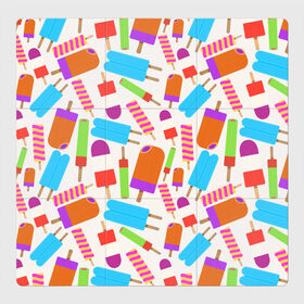 Магнитный плакат 3Х3 с принтом Мороженое в Курске, Полимерный материал с магнитным слоем | 9 деталей размером 9*9 см | десерт | мороженое | сладкий лед | фруктовый лед | эскимо