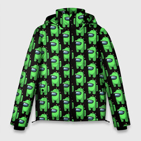 Мужская зимняя куртка 3D с принтом Among Us Crocodile в Курске, верх — 100% полиэстер; подкладка — 100% полиэстер; утеплитель — 100% полиэстер | длина ниже бедра, свободный силуэт Оверсайз. Есть воротник-стойка, отстегивающийся капюшон и ветрозащитная планка. 

Боковые карманы с листочкой на кнопках и внутренний карман на молнии. | 2021 | among us | impostor | space mafia | sus.puffballs united | амонг ас | амонг единорог | импостор | инопланетяне | инопланетянин | крокодил | надпись | новогодний амонг ас | с новым годом | самозванец | среди нас