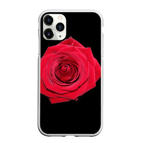 Чехол для iPhone 11 Pro Max матовый с принтом роза в Курске, Силикон |  | 