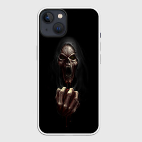 Чехол для iPhone 13 с принтом Древний Вампир в Курске,  |  | 666 | blood | dracula | horror | inside | scream | vampire | вампир | внутри | дракула | древний | крик | кровь | ужасы | хоррор