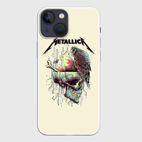 Чехол для iPhone 13 mini с принтом Metallica в Курске,  |  | metal | metallica | rock | джеймс хэтфилд | классика | легенда | метал | металлика | популярное | рок | рокгруппа