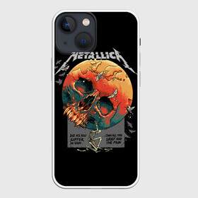 Чехол для iPhone 13 mini с принтом Metallica в Курске,  |  | metal | metallica | rock | джеймс хэтфилд | классика | легенда | метал | металлика | популярное | рок | рокгруппа