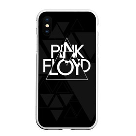 Чехол для iPhone XS Max матовый с принтом Pink Floyd в Курске, Силикон | Область печати: задняя сторона чехла, без боковых панелей | dark side of the moon | floyd | music | pink | pink floid | pink floyd | rock | rocker | rocknroll | the wall | музыка | пинк | пинк флоид | пинк флойд | рок | рок н ролл | рокер | флойд