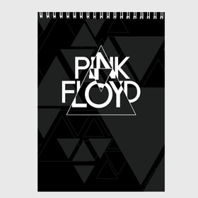 Скетчбук с принтом Pink Floyd в Курске, 100% бумага
 | 48 листов, плотность листов — 100 г/м2, плотность картонной обложки — 250 г/м2. Листы скреплены сверху удобной пружинной спиралью | dark side of the moon | floyd | music | pink | pink floid | pink floyd | rock | rocker | rocknroll | the wall | музыка | пинк | пинк флоид | пинк флойд | рок | рок н ролл | рокер | флойд