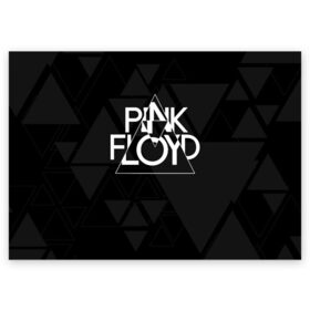 Поздравительная открытка с принтом Pink Floyd в Курске, 100% бумага | плотность бумаги 280 г/м2, матовая, на обратной стороне линовка и место для марки
 | dark side of the moon | floyd | music | pink | pink floid | pink floyd | rock | rocker | rocknroll | the wall | музыка | пинк | пинк флоид | пинк флойд | рок | рок н ролл | рокер | флойд