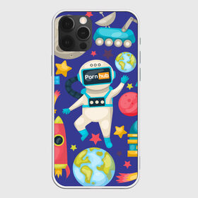 Чехол для iPhone 12 Pro Max с принтом Pornhub space в Курске, Силикон |  | astronaut | comet | cosmos | moon | planet | rocet | space | star | звезда | космонавт | космос | планета | ракета