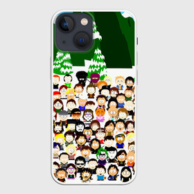 Чехол для iPhone 13 mini с принтом Южный Парк   South Park . в Курске,  |  | south park | ubisoft | woodland critter christmas | кенни | мультсериал | стэн | южный парк