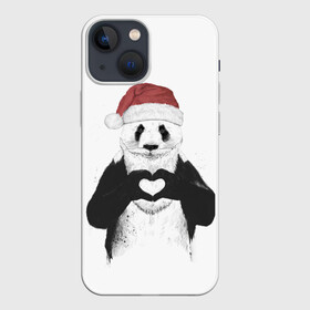 Чехол для iPhone 13 mini с принтом Панда Клаус в Курске,  |  | 2021 | 21 | 2k21 | 2к21 | chrystmas | happy | marry | new | panda | santa | snow | winter | xmas | year | год | годом | дед | елка | елки | клаус | лес | мороз | настроение | новогоднее | новогоднему | новый | новым | панда | по | рождество | с