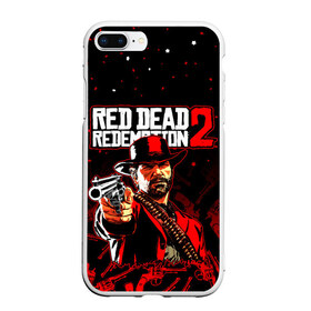 Чехол для iPhone 7Plus/8 Plus матовый с принтом RED DEAD REDEMPTION 2 в Курске, Силикон | Область печати: задняя сторона чехла, без боковых панелей | rdr2 | red dead redemption | red dead redemption 2 | rockstar. | дикий запад | игра dead | ковбой | ред дед редемпшн 2 | стрельюа | стрелялка