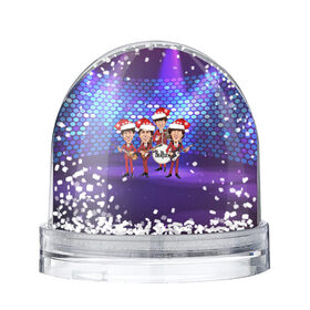 Снежный шар с принтом Новогодний концерт Битлз в Курске, Пластик | Изображение внутри шара печатается на глянцевой фотобумаге с двух сторон | битлз | битлы | год | джон | концерт | леннон | новогодний | новый | рождество | сцена