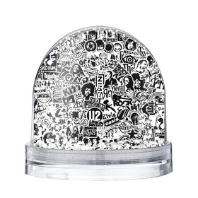 Снежный шар с принтом Rock Band Logos в Курске, Пластик | Изображение внутри шара печатается на глянцевой фотобумаге с двух сторон | ac dc | linkin park | music | queen | radiohead | rock | rock band logos | линкин парк | музыка | ретро | рок группа | элвис