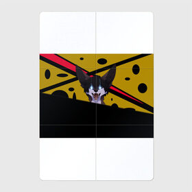 Магнитный плакат 2Х3 с принтом Fennec в Курске, Полимерный материал с магнитным слоем | 6 деталей размером 9*9 см | furry | глаза | звери | лиса | пасть | уши | фенек