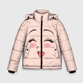 Зимняя куртка для мальчиков 3D с принтом Сonfused anime face в Курске, ткань верха — 100% полиэстер; подклад — 100% полиэстер, утеплитель — 100% полиэстер | длина ниже бедра, удлиненная спинка, воротник стойка и отстегивающийся капюшон. Есть боковые карманы с листочкой на кнопках, утяжки по низу изделия и внутренний карман на молнии. 

Предусмотрены светоотражающий принт на спинке, радужный светоотражающий элемент на пуллере молнии и на резинке для утяжки | angry | anime | art | big | eyes | face | girl | kawaii | manga | style | аниме | арт | глаза | девушка | кавай | лицо | манга | смущенная