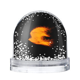 Снежный шар с принтом Огненная птица в Курске, Пластик | Изображение внутри шара печатается на глянцевой фотобумаге с двух сторон | мечта | огненная птица | огонь | орел | полет | птица | сокол | стремление | фантазия | феникс