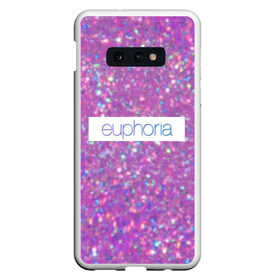 Чехол для Samsung S10E с принтом сериал Euphoria в Курске, Силикон | Область печати: задняя сторона чехла, без боковых панелей | Тематика изображения на принте: zendaya | зендея | ру беннетт | сериал euphoria | эйфория