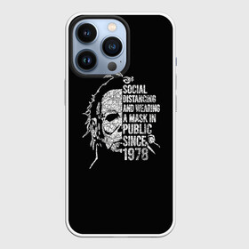 Чехол для iPhone 13 Pro с принтом Michael Myers в Курске,  |  | 666 | alien | astral | demon | ghost | halloween | hellraiser | horror | michael | monster | myers | астрал | восставший из ада | демон | майерс | майкл | монстр | призрак | ужасы | хоррор