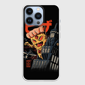 Чехол для iPhone 13 Pro с принтом Pizza Kong в Курске,  |  | 666 | alien | astral | demon | fast | food | ghost | halloween | horror | kong | monster | pizza | астрал | восставший из ада | демон | монстр | пицца | призрак | ужасы | фастфуд | хоррор