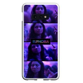 Чехол для Samsung S10E с принтом сериал Euphoria в Курске, Силикон | Область печати: задняя сторона чехла, без боковых панелей | zendaya | зендея | ру беннетт | сериал euphoria | эйфория