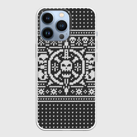 Чехол для iPhone 13 Pro с принтом Свитер с черепами в Курске,  |  | warhammer | вязанный | пират | пиратский | рождественский | свитер | скелет | череп
