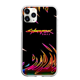 Чехол для iPhone 11 Pro Max матовый с принтом Cyberpunk 2077 в Курске, Силикон |  | cyberpunk | cyberpunk 2077 | cyberpunk samurai | game logo | keanu reeves | logo game | neon | samurai | киану ривз | кибер панк | киберпанк | киберпанк неоновый | киберпанк самурай | логотипы игр | найт сити | неон | самурай | фан