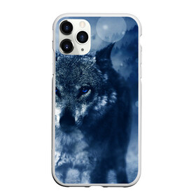 Чехол для iPhone 11 Pro матовый с принтом Красивый волк в Курске, Силикон |  | wolf | ауф | волк | волчонок | зима | синеглазый волк