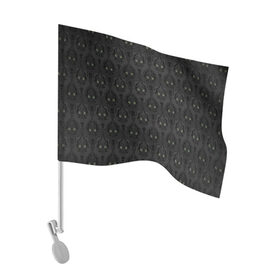 Флаг для автомобиля с принтом Ночные наблюдатели в Курске, 100% полиэстер | Размер: 30*21 см | арт | глаз | глаза | гот | готический | готический рисунок | готическое | монстр | монстры | рисунок | череп