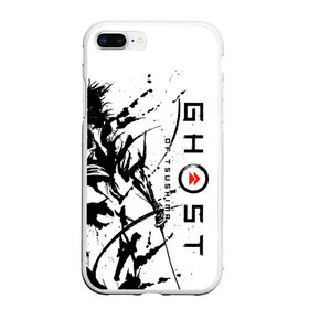 Чехол для iPhone 7Plus/8 Plus матовый с принтом Ghost of Tsushima в Курске, Силикон | Область печати: задняя сторона чехла, без боковых панелей | ghost of tsushima | samurai | игры | призрак цусимы | самурай | япония