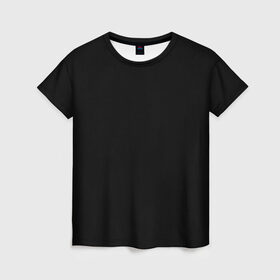 Женская футболка 3D с принтом СамураЙ на спине в Курске, 100% полиэфир ( синтетическое хлопкоподобное полотно) | прямой крой, круглый вырез горловины, длина до линии бедер | ghost of tsushima | самурай | спина | черный