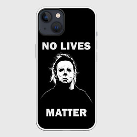 Чехол для iPhone 13 с принтом MICHAEL MYERS в Курске,  |  | Тематика изображения на принте: 666 | bloody | creep | death | evil dead | film | halloween | lives | matter | michael myers | кровь | майкл майерс | ужас | хоррор | хэллоуин