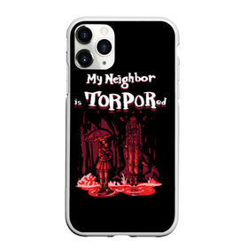 Чехол для iPhone 11 Pro Max матовый с принтом Мой сосед в торпоре в Курске, Силикон |  | my neighbor is totoro | torpor | totoro | vampires the masquerade | vtm | wod | world of darkness | вампир | вампиры | миадзаки | миядзаки | мой сосед тоторо | торпор | тоторо | фанарт | шутка | юмор