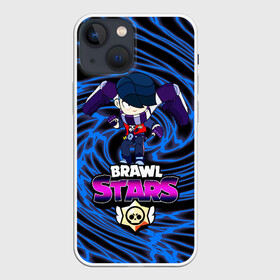 Чехол для iPhone 13 mini с принтом Brawl Stars Edgar в Курске,  |  | bibi | brawl stars | crow | edgar | edgar brawl stars | kolett | leon | sandy | spike | sprout | surge | биби | боец | бравл старс | бравлер | вольт | герои | девочкам | детям | колетт | леон | логотипы игр | мальчикам | персонажи игр 