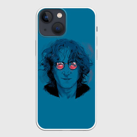 Чехол для iPhone 13 mini с принтом Джон Ленон в Курске,  |  | beatles | john lennon | metall | music | rock | альтернатива | битлз | джон ленон | метал | музло | музыка | рок