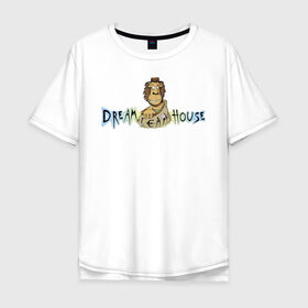Мужская футболка хлопок Oversize с принтом Никита Мимимишка DREAMTEAM в Курске, 100% хлопок | свободный крой, круглый ворот, “спинка” длиннее передней части | dreamteam | dreamteamhouse | tiktok | блогер | дримтим | мимимишка | никитамимимишка | тикток