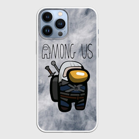 Чехол для iPhone 13 Pro Max с принтом Among Us x The Witcher (Z) в Курске,  |  | among us | among us 2 | amongus | impostor | innersloth | medbay | sus | аманг ас | амонгас | амонгус | импостор | предатель | самозванец | среди нас