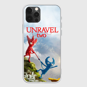 Чехол для iPhone 12 Pro Max с принтом Unravel Two (Z) в Курске, Силикон |  | coldwood interactive | unravel | unravel two | головоломка | красная пряжа | распутать | семейная игра | ярни