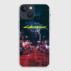 Чехол для iPhone 13 mini с принтом Cyberpunk 2077 в Курске,  |  | 2020 | cyberpunk 2077 | игры | киберпанк | тренды