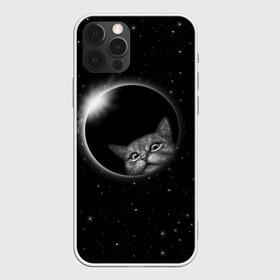 Чехол для iPhone 12 Pro Max с принтом Кот в Космосе в Курске, Силикон |  | Тематика изображения на принте: 2021 | cat | вселенная | галактика | галактический кот | единорог | звезда | звезды | земля | космический кот | космос | кот | кот в космосе | кот мем | котик | кошак | мем | мемы | милый кот | милый котик