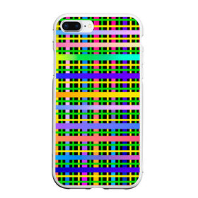 Чехол для iPhone 7Plus/8 Plus матовый с принтом Цветной беспредел в Курске, Силикон | Область печати: задняя сторона чехла, без боковых панелей | весна | градиент | краски | праздник | радостное настроение