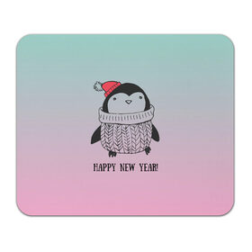 Коврик для мышки прямоугольный с принтом Милый пингвин в Курске, натуральный каучук | размер 230 х 185 мм; запечатка лицевой стороны | 2021 | 7 января | bull | newyear | santa | бык | быки | бычок | год быка | дед мороз | корова | новогодние каникулы | новогодние праздники | новый 2021 | новый год | новый год 2021 | рождество | сани | санта | санта клаус