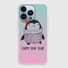 Чехол для iPhone 13 Pro с принтом Милый пингвин в Курске,  |  | 2021 | 7 января | bull | newyear | santa | бык | быки | бычок | год быка | дед мороз | корова | новогодние каникулы | новогодние праздники | новый 2021 | новый год | новый год 2021 | рождество | сани | санта | санта клаус