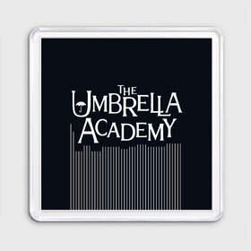 Магнит 55*55 с принтом Umbrella Academy в Курске, Пластик | Размер: 65*65 мм; Размер печати: 55*55 мм | Тематика изображения на принте: 5 | academy umbrella | cha cha | diego | hazel | klaus | vanya | академия амбрелла | ваня харгривз | диего | пятый | харгривз | хейзел | хейзел и чача | чача