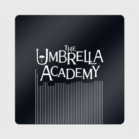 Магнит виниловый Квадрат с принтом Umbrella Academy в Курске, полимерный материал с магнитным слоем | размер 9*9 см, закругленные углы | Тематика изображения на принте: 5 | academy umbrella | cha cha | diego | hazel | klaus | vanya | академия амбрелла | ваня харгривз | диего | пятый | харгривз | хейзел | хейзел и чача | чача